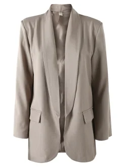 Solada Blazer donna aperto - fango