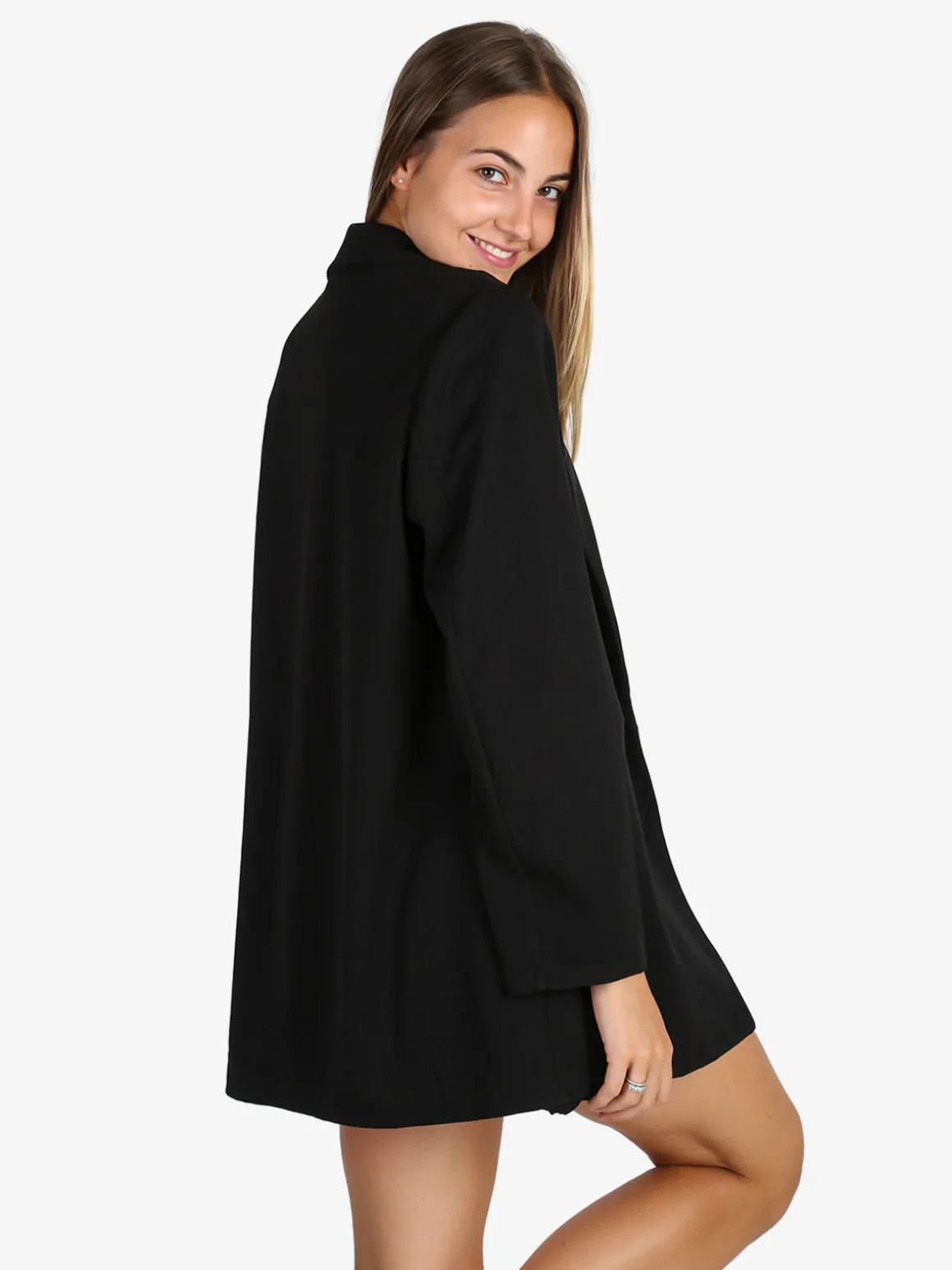 Solada Blazer donna aperto - nero