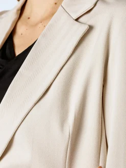 Solada Blazer donna con bottoni - beige