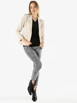 Solada Blazer donna con bottoni - beige