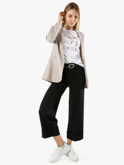 Solada Blazer donna con bottone - fango