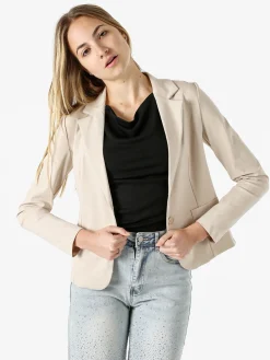 Solada Blazer donna con bottoni - beige