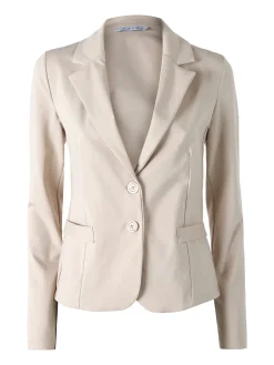 Solada Blazer donna con bottoni - beige