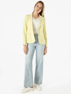 Solada Blazer donna con bottoni - giallo