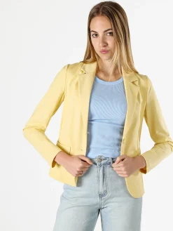 Solada Blazer donna con bottoni - giallo