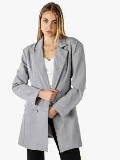 Solada Blazer donna elegante a doppiopetto - rosa
