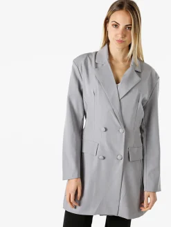 Solada Blazer donna elegante a doppiopetto - rosa