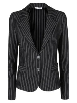 Solada Blazer donna gessato