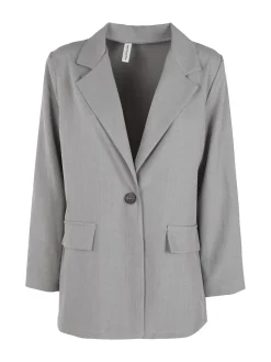 Solada Blazer donna oversize monobottone