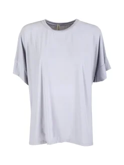 Solada Blusa donna con maniche corte a pipistrello - perla
