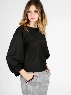 Solada Blusa donna con maniche a palloncino