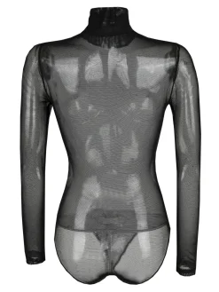 Solada Body accollato in tulle sottile