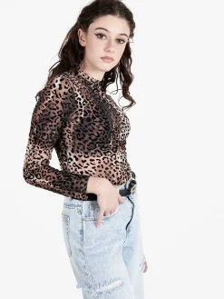 Solada Body donna animalier a maniche lunghe