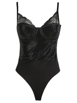 Solada Body donna con strass e coppe imbottite
