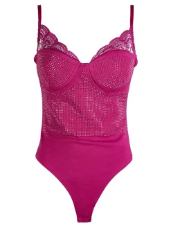 Solada Body donna con strass e coppe imbottite