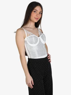 Solada Body donna con strass e coppe imbottite