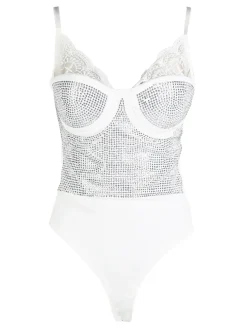 Solada Body donna con strass e coppe imbottite