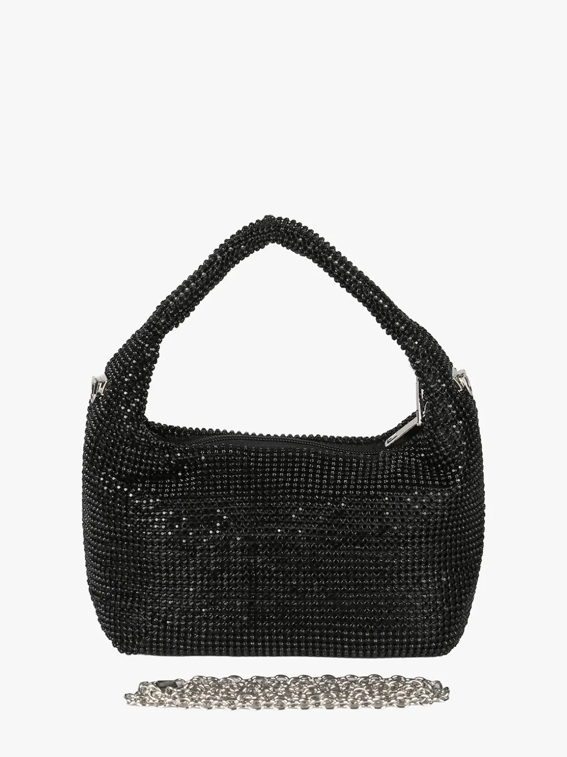 Solada Borsa a mano con strass - nero