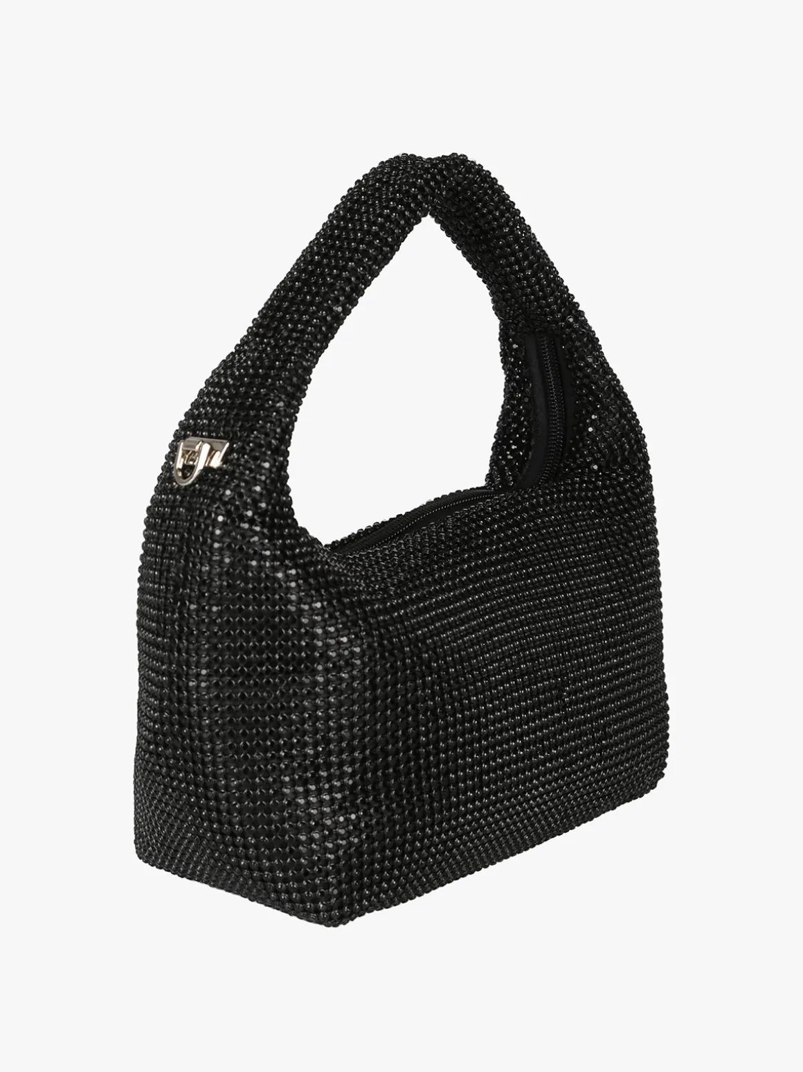 Solada Borsa a mano con strass - nero