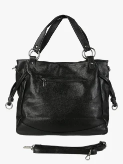 Solada Borsa a spalla da donna bicolore - nero