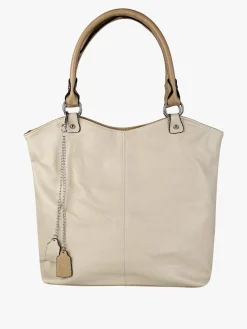 Solada Borsa a spalla da donna in ecopelle - beige