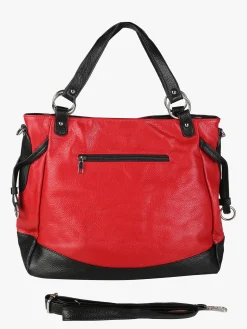 Solada Borsa a spalla da donna in ecopelle - panna