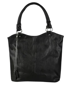Solada Borsa a spalla da donna in ecopelle - nero