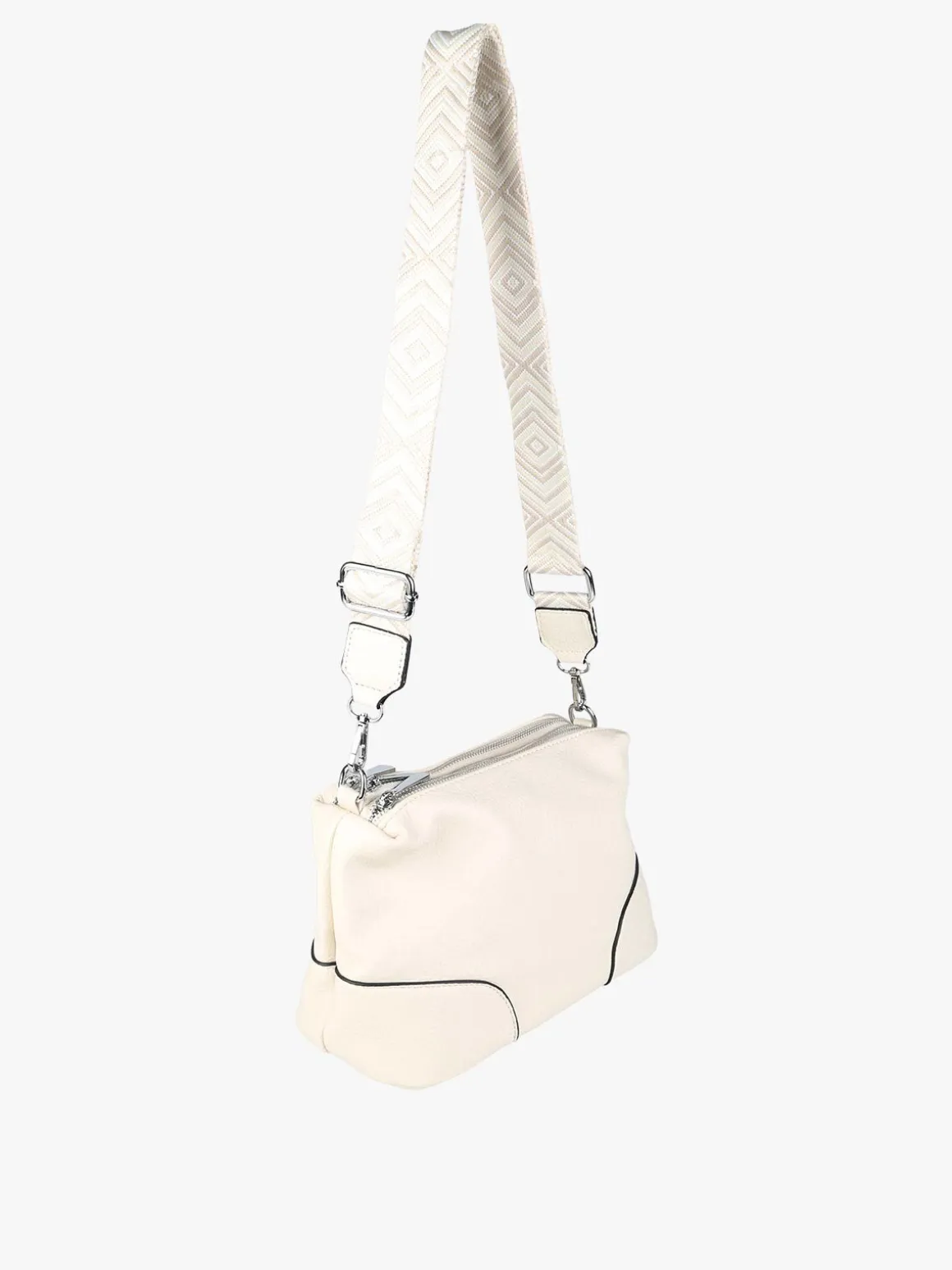 Solada Borsa a tracolla da donna in ecopelle - beige