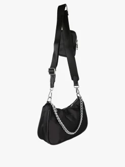 Solada Borsa a tracolla da donna con portamonete - nero