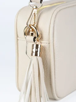 Solada Borsa a tracolla in ecopelle da donna - beige
