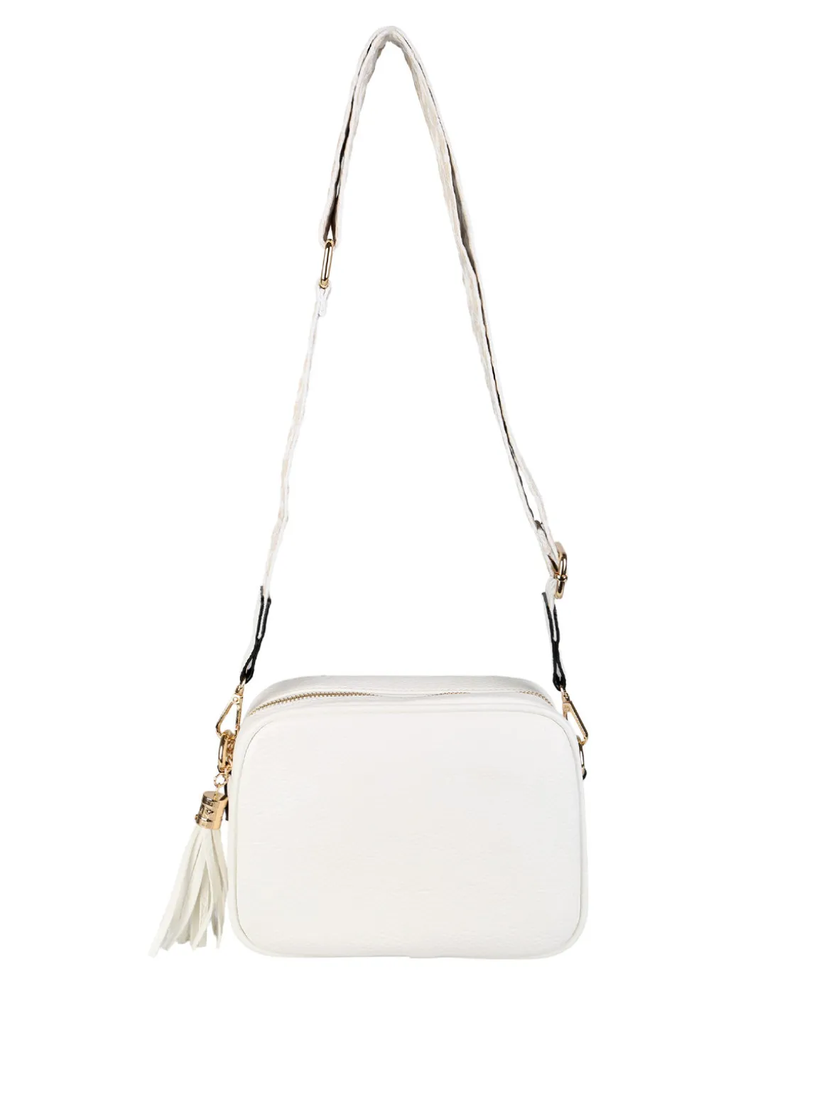 Solada Borsa a tracolla in ecopelle da donna - bianco