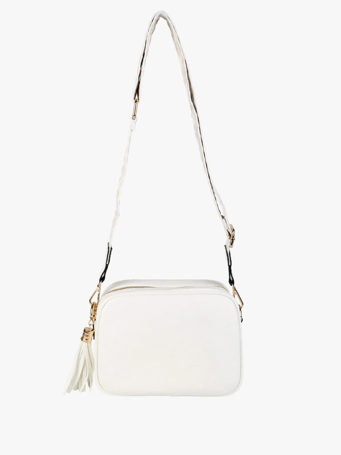 Solada Borsa a tracolla in ecopelle da donna - bianco