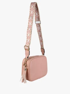 Solada Borsa a tracolla in ecopelle da donna - rosa
