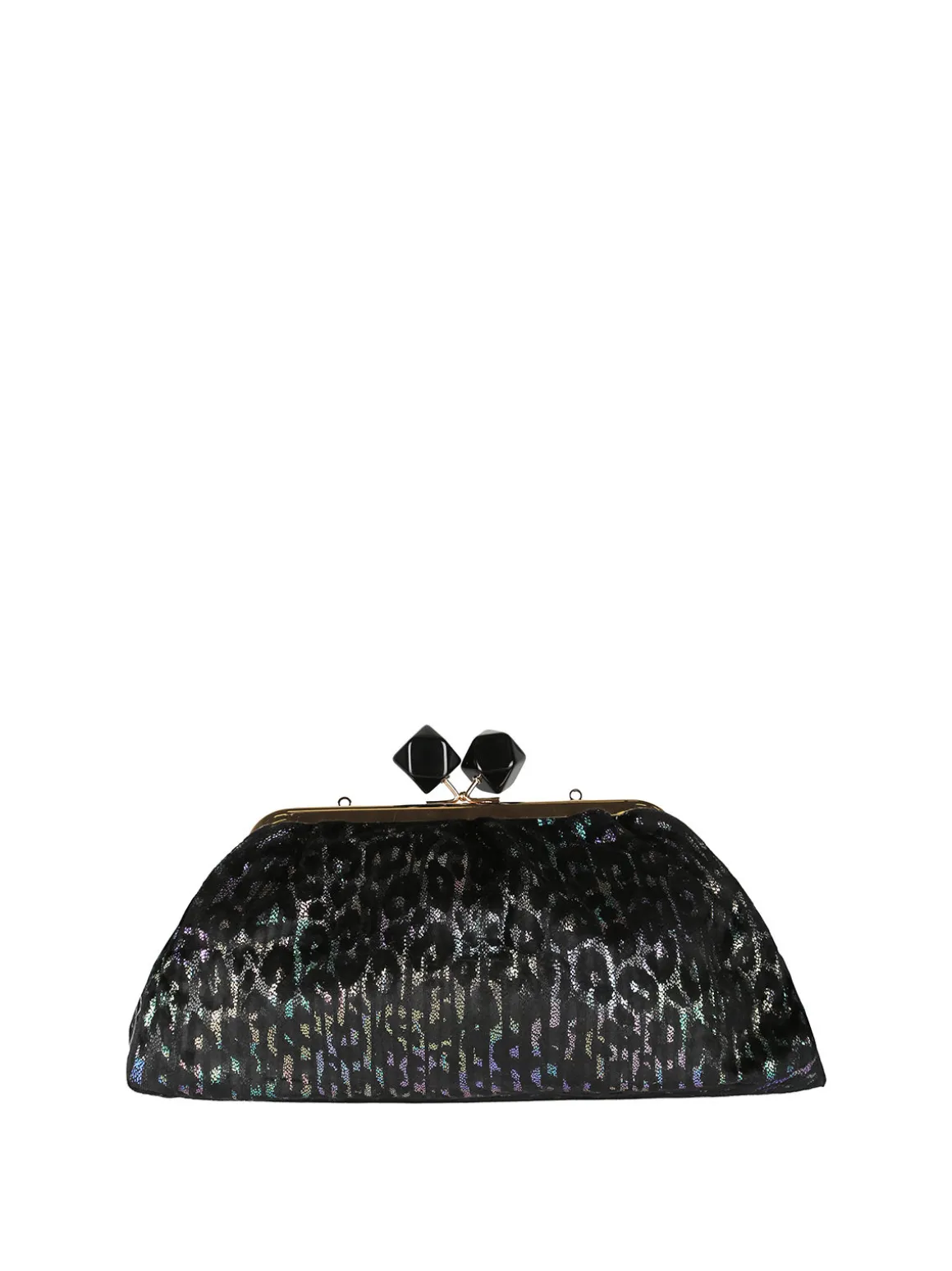 Solada Borsa clutch da donna animalier - multicolore