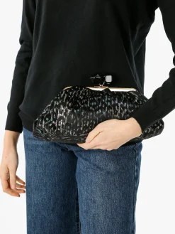 Solada Borsa clutch da donna animalier - multicolore