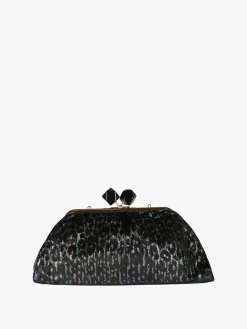 Solada Borsa clutch da donna animalier - multicolore