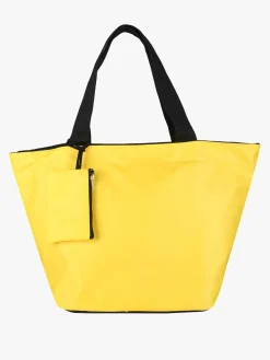 Solada Borsa da donna in nylon - giallo
