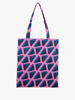 Solada Borsa della spesa impermeabile con stampe