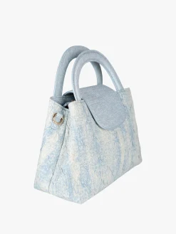 Solada Borsa donna a mano in jeans - azzurro