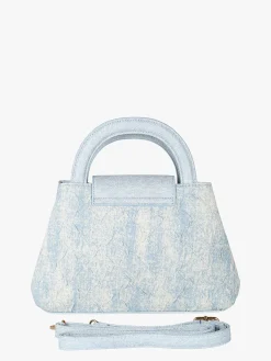 Solada Borsa donna a mano in jeans - azzurro