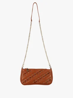 Solada Borsa donna con intrecci - marrone