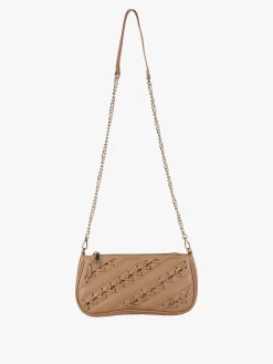 Solada Borsa donna con intrecci - cammello