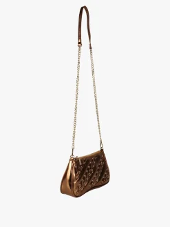 Solada Borsa donna con intrecci - oro