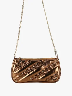 Solada Borsa donna con intrecci - oro
