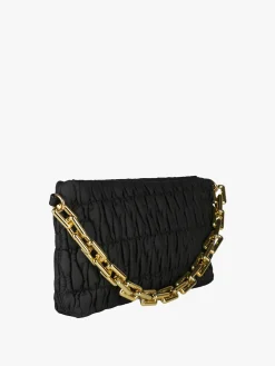 Solada Borsa donna trapuntata con tracolla - nero