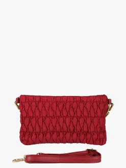 Solada Borsa donna trapuntata con tracolla - rosso