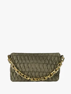 Solada Borsa donna trapuntata con tracolla - verde