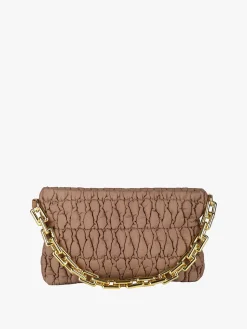 Solada Borsa donna trapuntata con tracolla - khaki