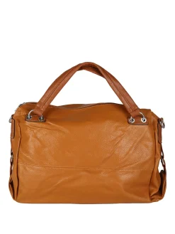 Solada Borsa hobo da donna con doppi manici - marrone