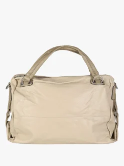 Solada Borsa hobo da donna con doppi manici - taupe